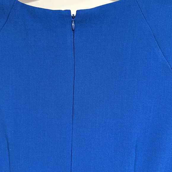 Adrianna Papell Midi Blue Dress - Picture 4 of 8